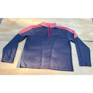 Body Glove Men's Gray Polyester Quarter Zip Long‎ Sleeve Sweatshirt, Size S